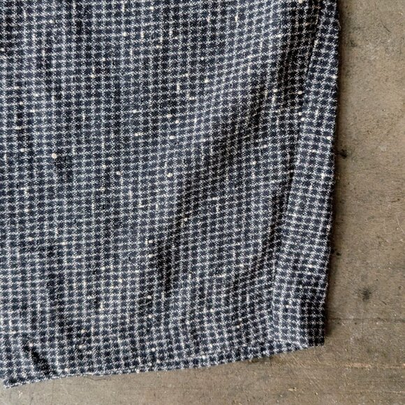 Vintage Tomboy Black and White Houndstooth Plaid Mini Skirt - Picture 4 of 8